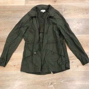 Army green jacket